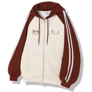 [벤힛x크로스드레슬리]VC스타 로고 레글런 후드집업