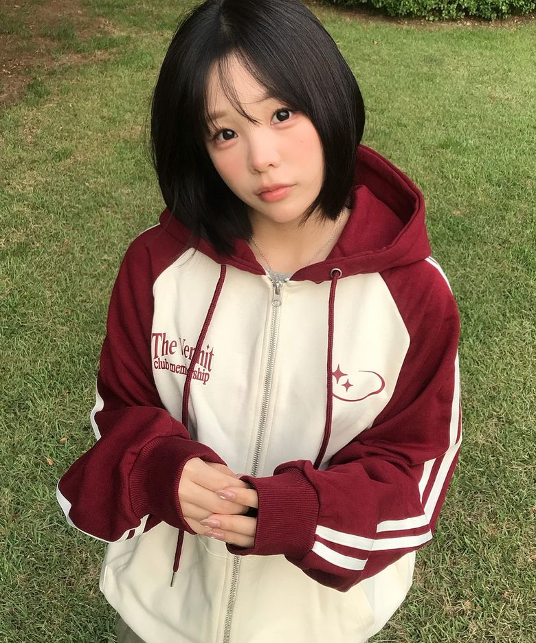 [벤힛x크로스드레슬리]VC스타 로고 레글런 후드집업