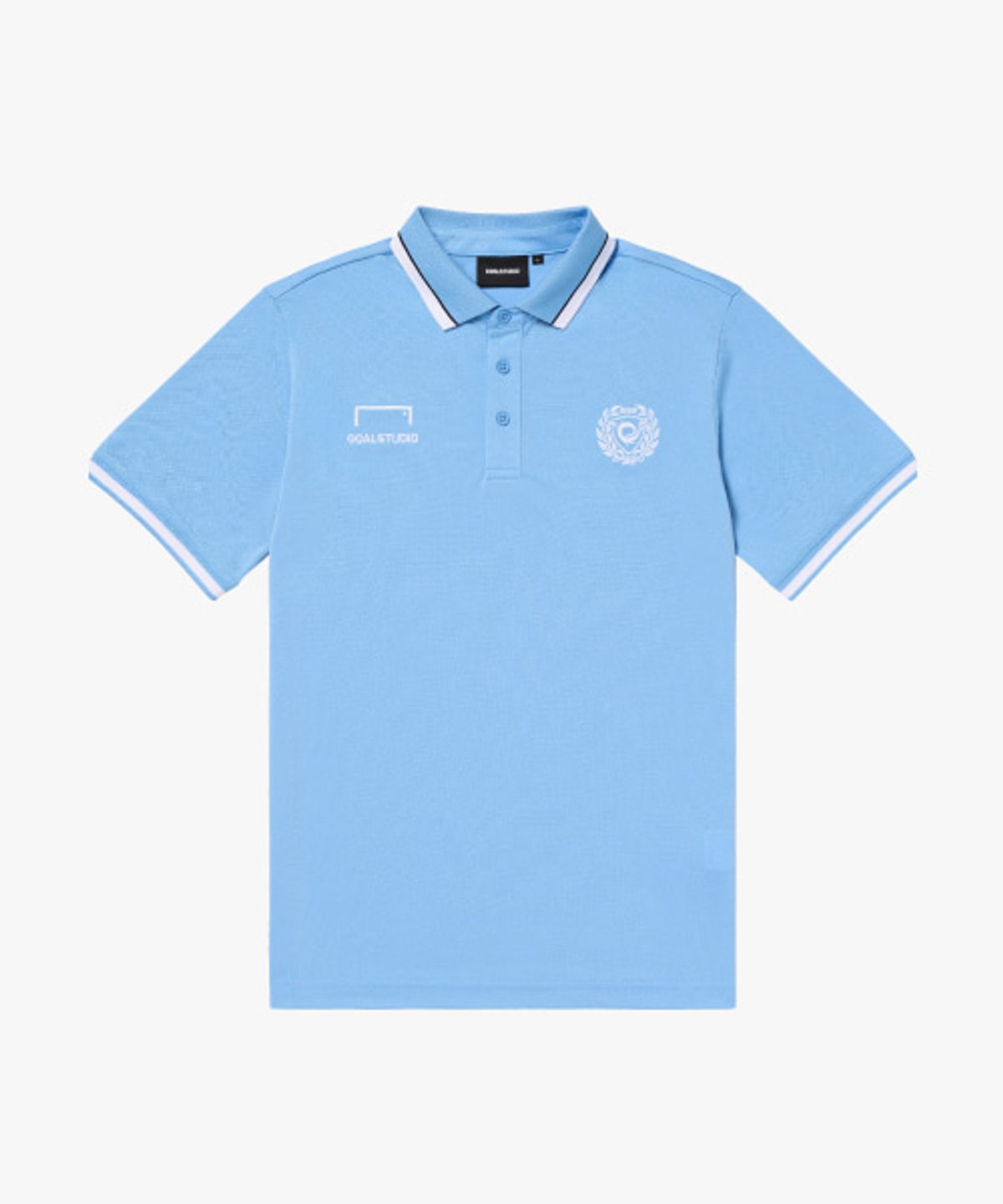 골스튜디오(GOALSTUDIO) DFC 24 SS POLO SHIRTS A-SKY BLUE