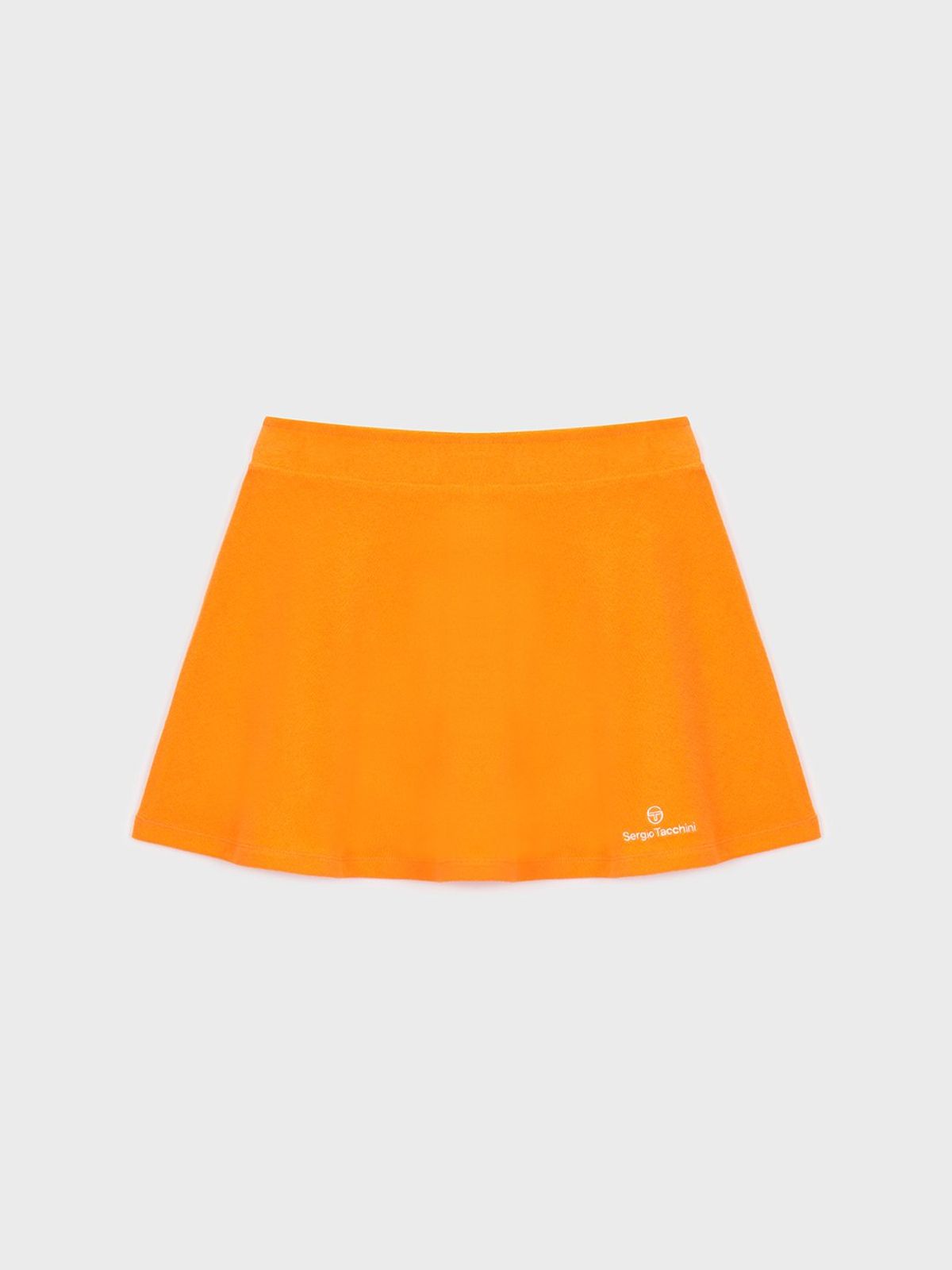 세르지오 타키니(SERGIO TACCHINI) W MC 테리 플레어 스커트 (Orange)