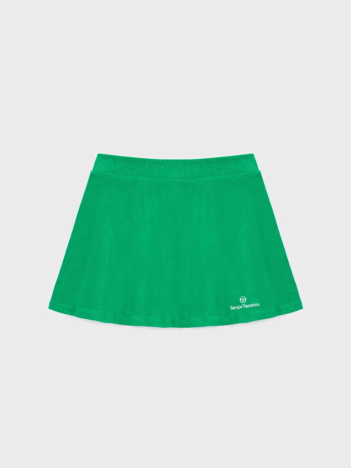 세르지오 타키니(SERGIO TACCHINI) W MC 테리 플레어 스커트 (Green)