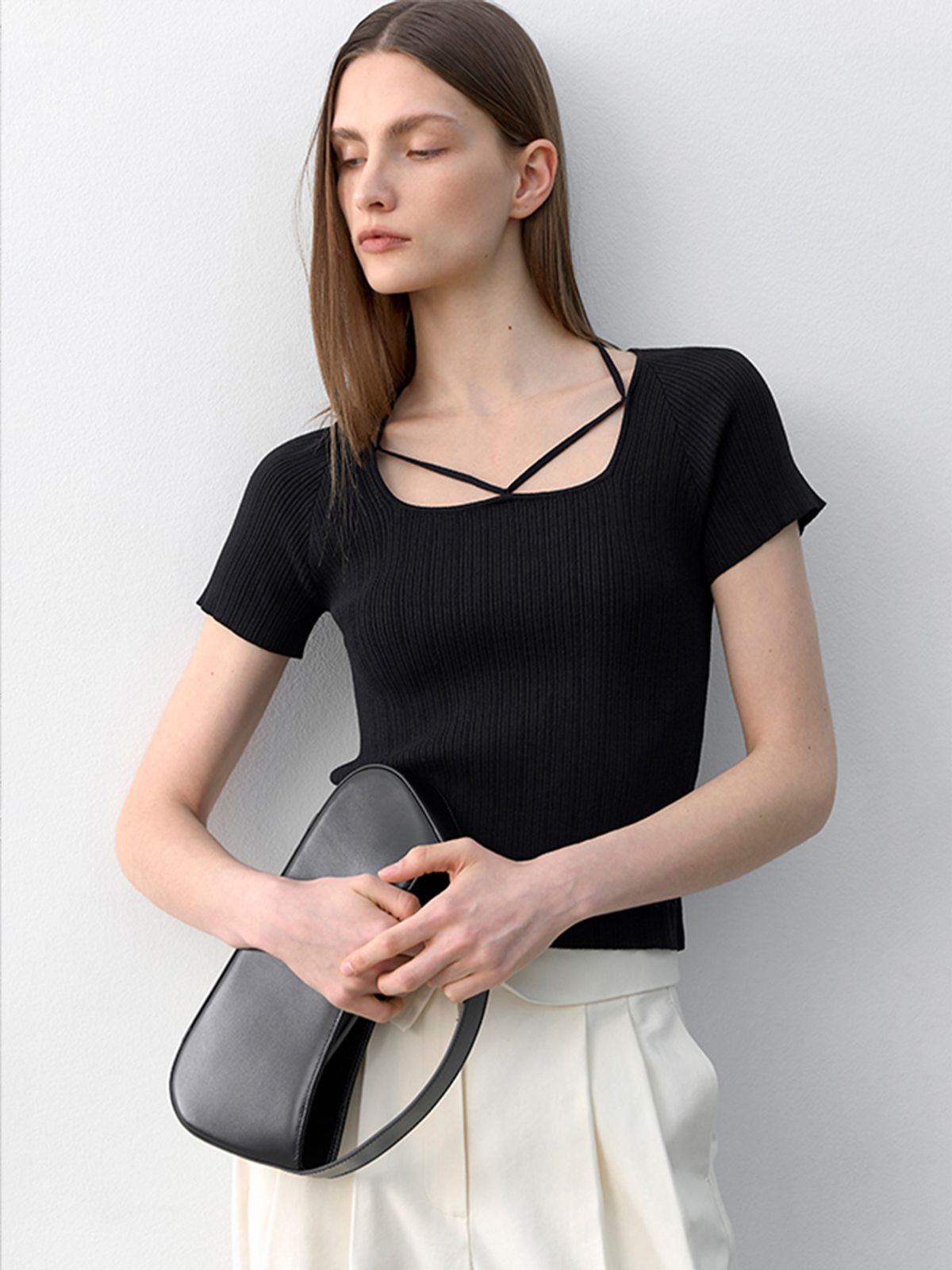아틀리에 나인(ATELIER NAIN) LUX SQUARE NECK KNIT(Z-T-6832)