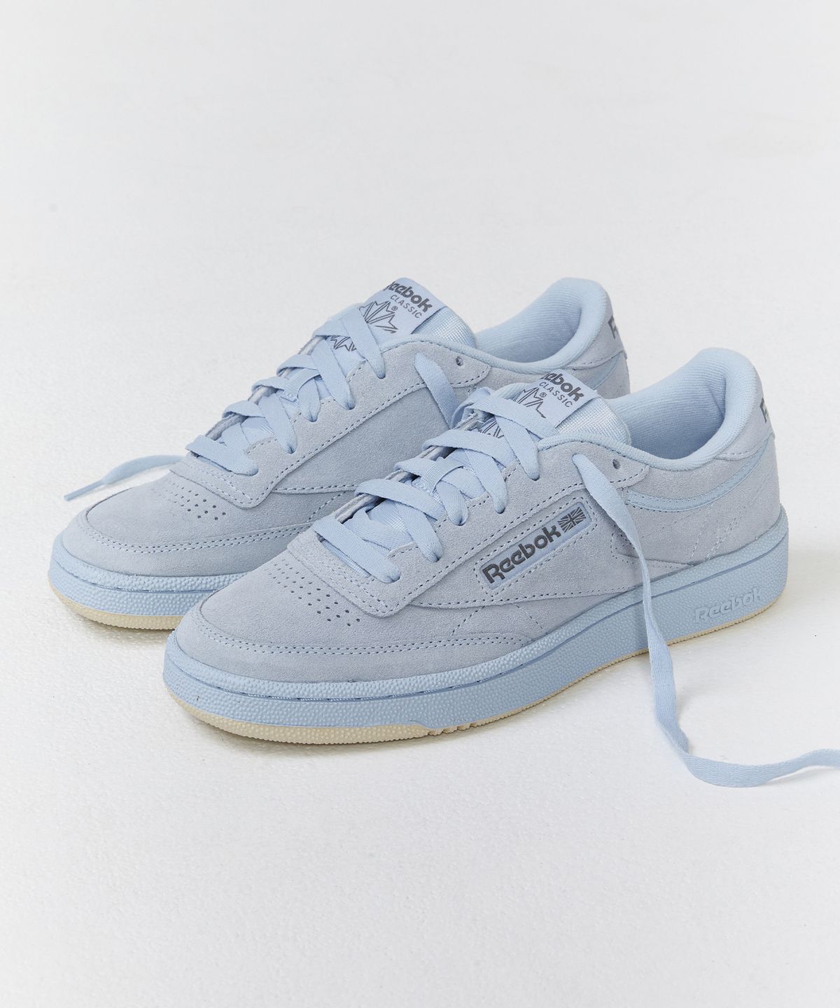 리복(REEBOK) 클럽 C 85 스웨이드 - 블루 / 100074166