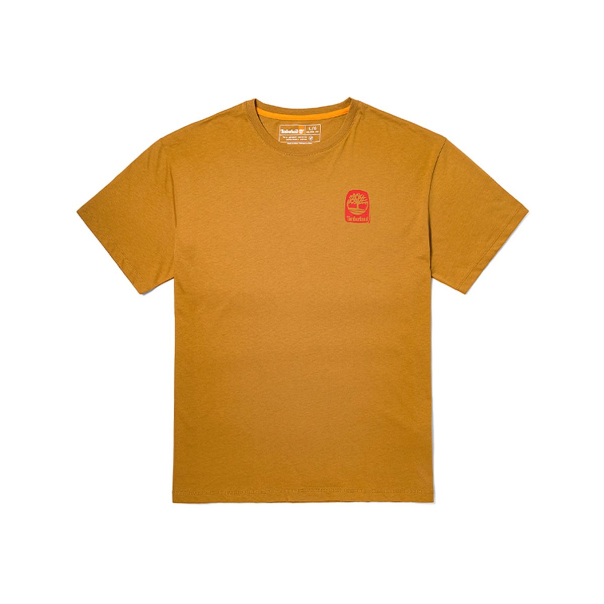 팀버랜드(TIMBERLAND) 남성 백 그래픽 반팔티 위트브라운_TB0A6CKAP471