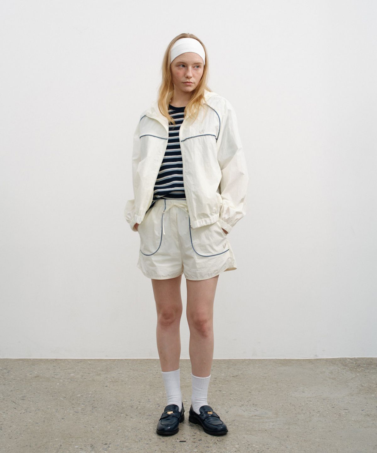 유라고(URAGO) Sporty wind breaker shorts