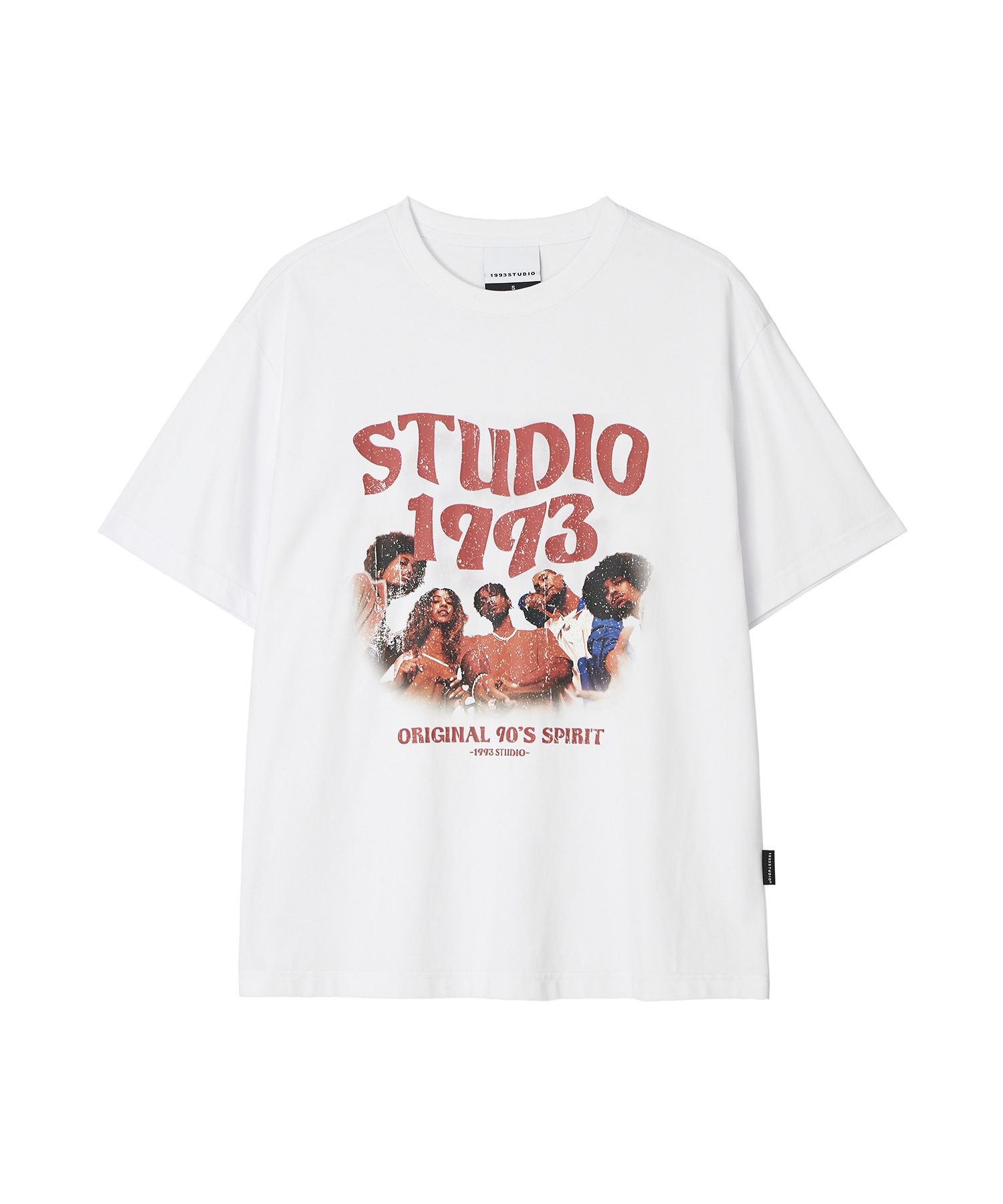 【1993studio】25SS★ Authentic Logo Embroidered T-Shirt MUSINSA | 1993STUDIO Authentic Logo Embroidered T-Shirt_White
