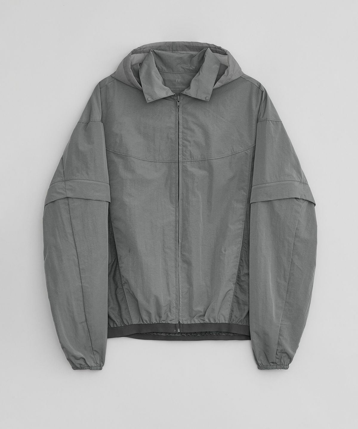이이(EE) DETACHABLE WINDBREAKER GREY