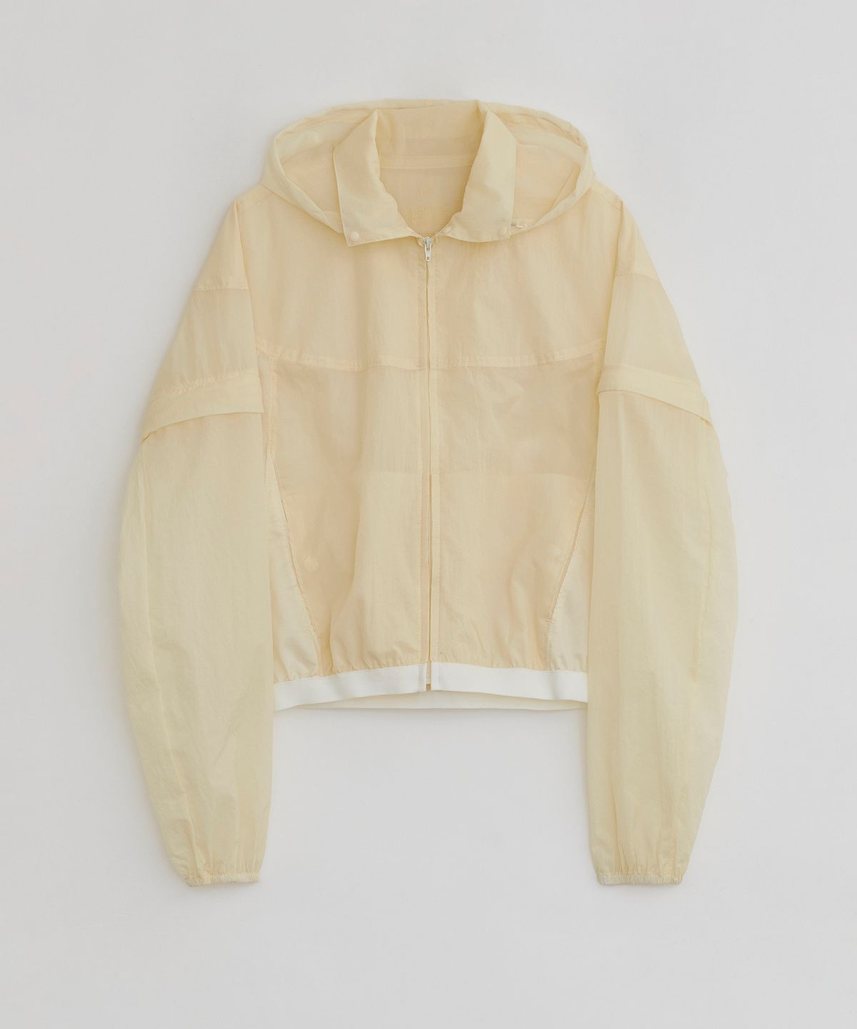 이이(EE) WOMENS DETACHABLE WINDBREAKER LEMON