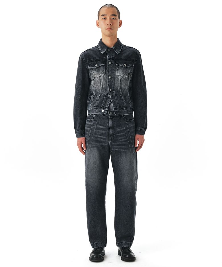 DENIM JACKET BLACK