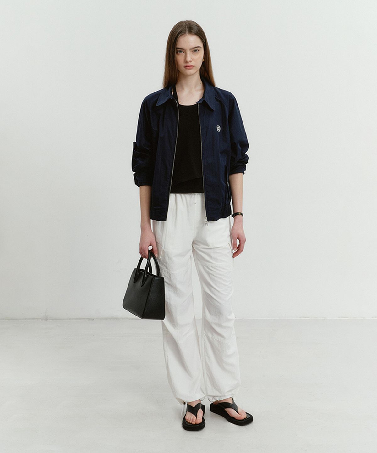 던스트(DUNST) LIGHT STRING CARGO PANTS WHITE_UDPA4B225WT