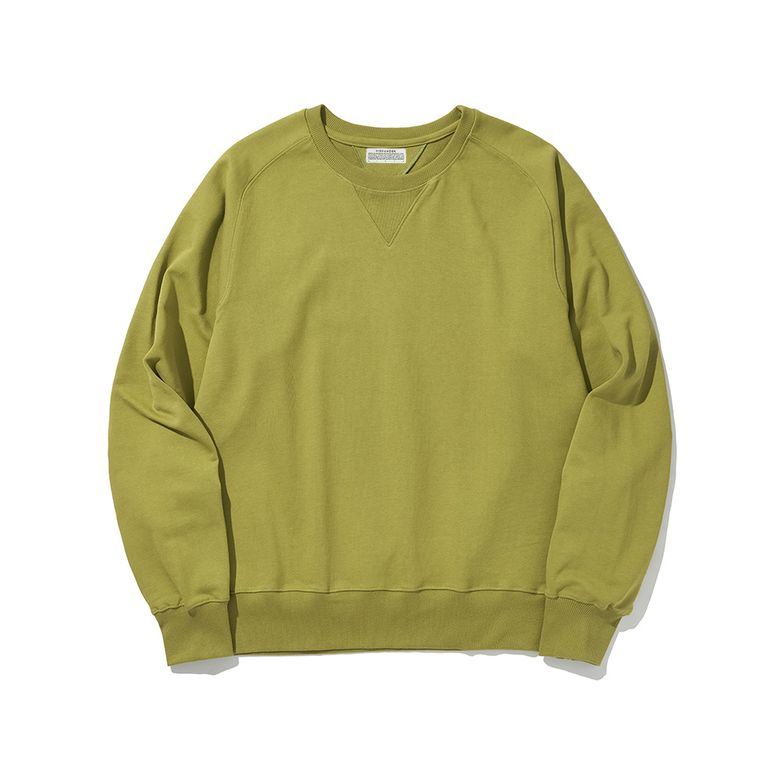FREEDOM SLEEVE SWEAT SHIRTS [Yellow Green]
