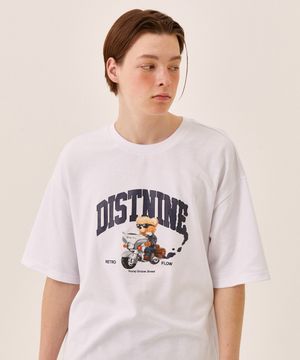 바이커베어 반팔티 WHITE (LO2TU317-002)