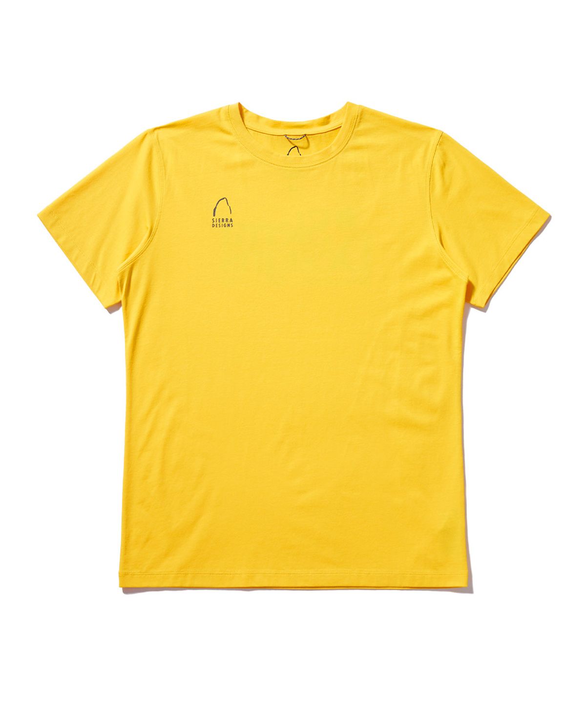 시에라디자인(SIERRA DESIGNS) W) 오리지널 로고 소로나쿨 반팔티셔츠 YELLOW