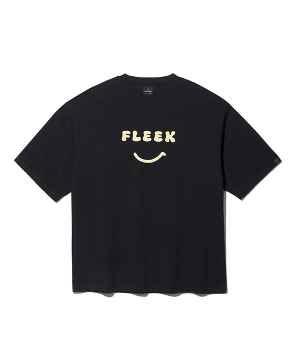 왕관(WANGGWAN) Fleek 오버핏 반팔티셔츠 (블랙)