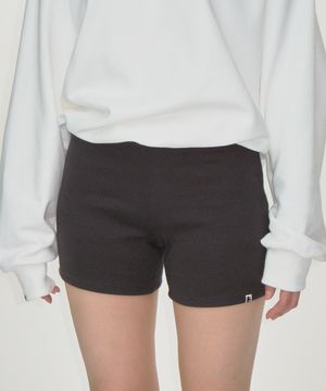 Essential rip biker shorts - 2color