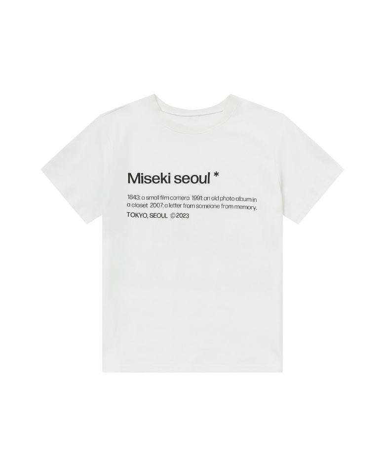 Misekiseoul short sleeves WHITE