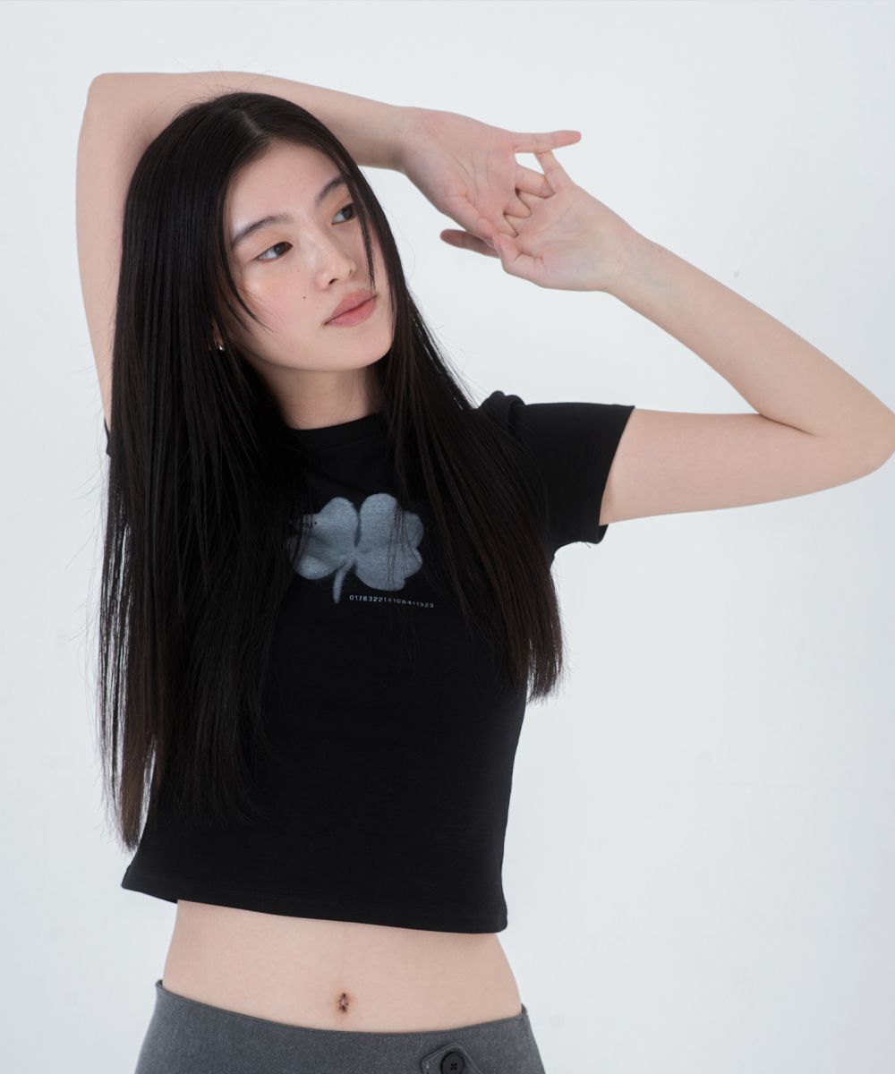 ★MISEKI SEOUL★Clover short sleeves★送料・関税込★ ☆MISEKI SEOUL☆Clover short sleeves☆送料・関税込☆ (MISEKI