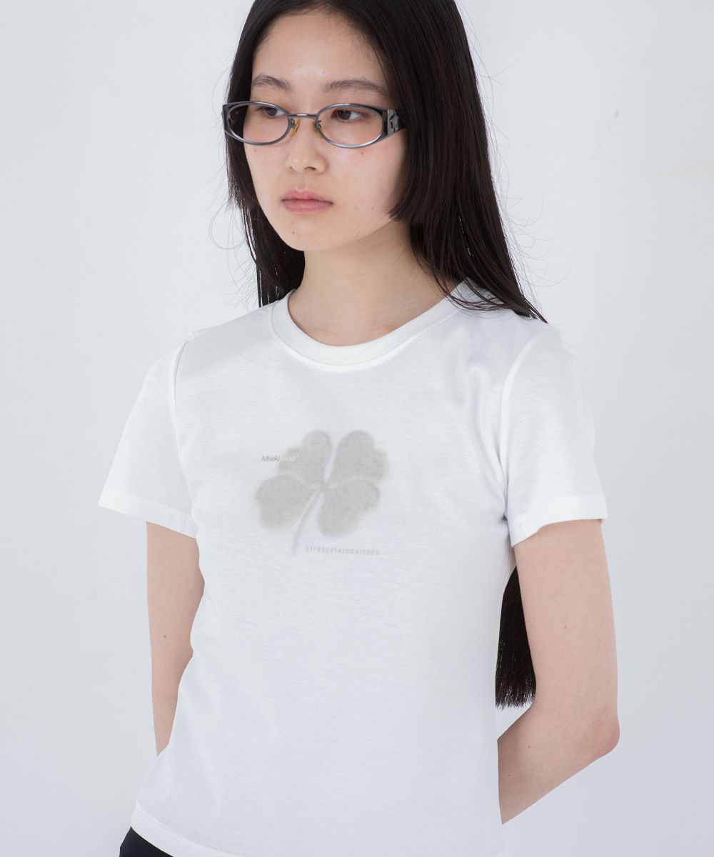 MISEKI SEOUL☆Clover short sleeves MUSINSA | MISEKI SEOUL Clover short sleeves WHITE