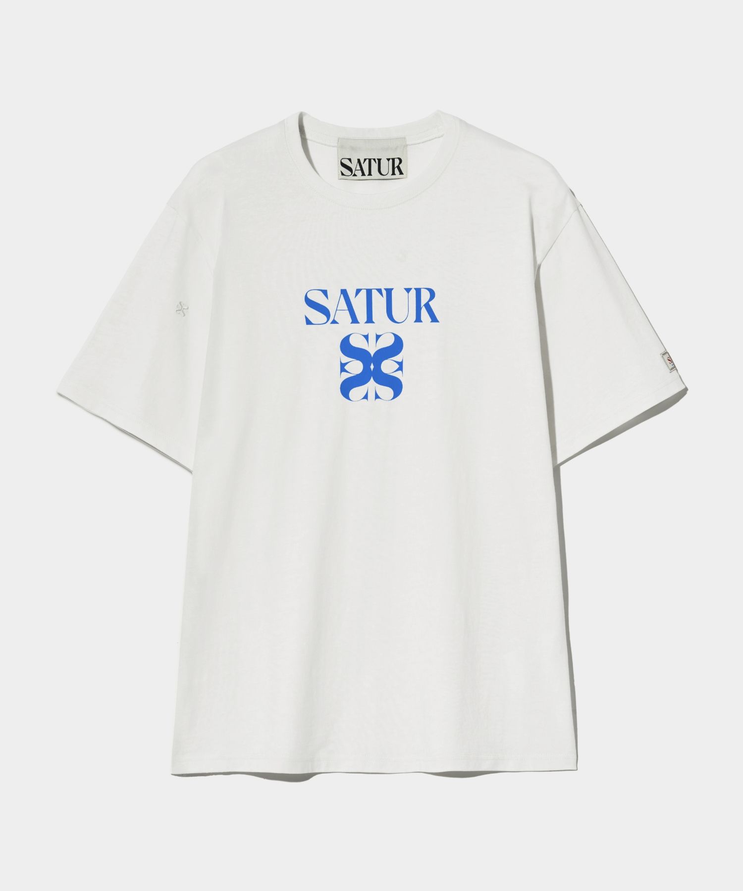 satur SATUR CLASSIC LOGO T-SHIRT (CLASSIC BLACK) (Creatrip)