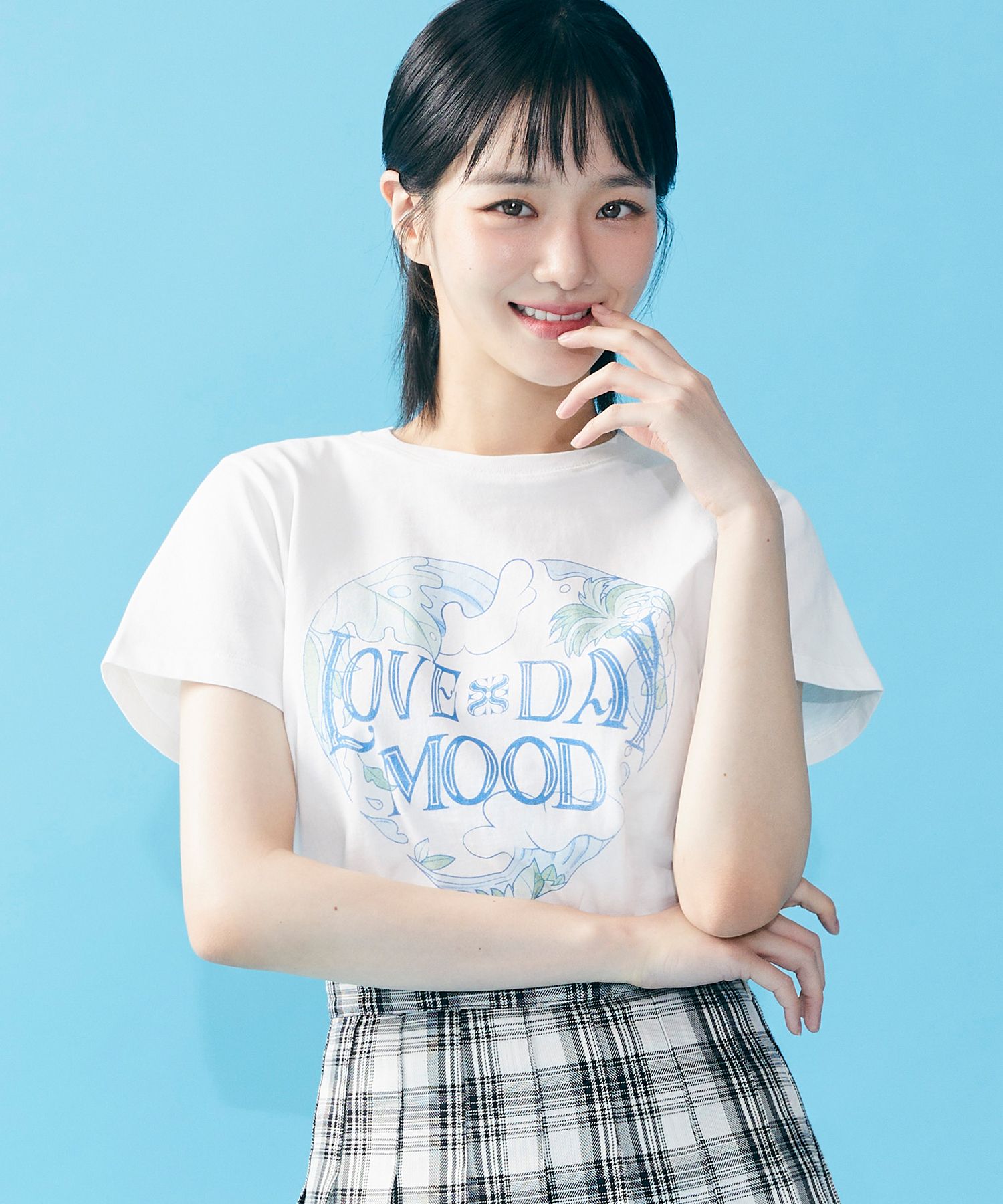 ★SATUR★Love Day Mood Ocean Graphic T-Shirt WHITE★ MUSINSA | SATUR Love Day Mood Ocean Graphic Short Sleeve T