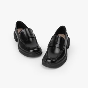 에디션 여성 가죽 로퍼 플랫폼 4CM O24P205