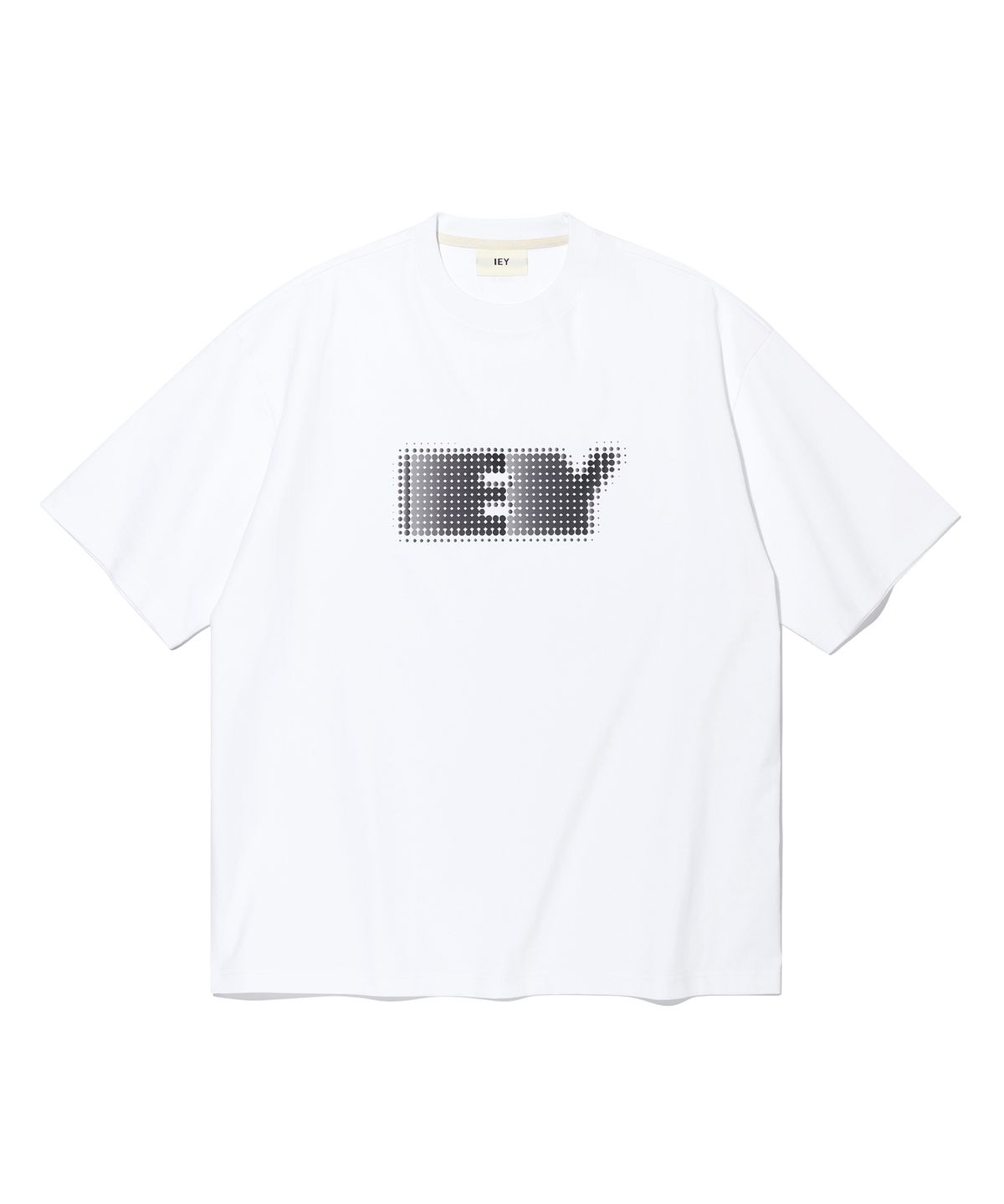 이에이(IEY) DOT LOGO T-SHIRTS White