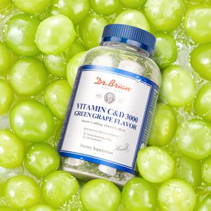 비타민 C&D 3000 청포도맛(100구미)
