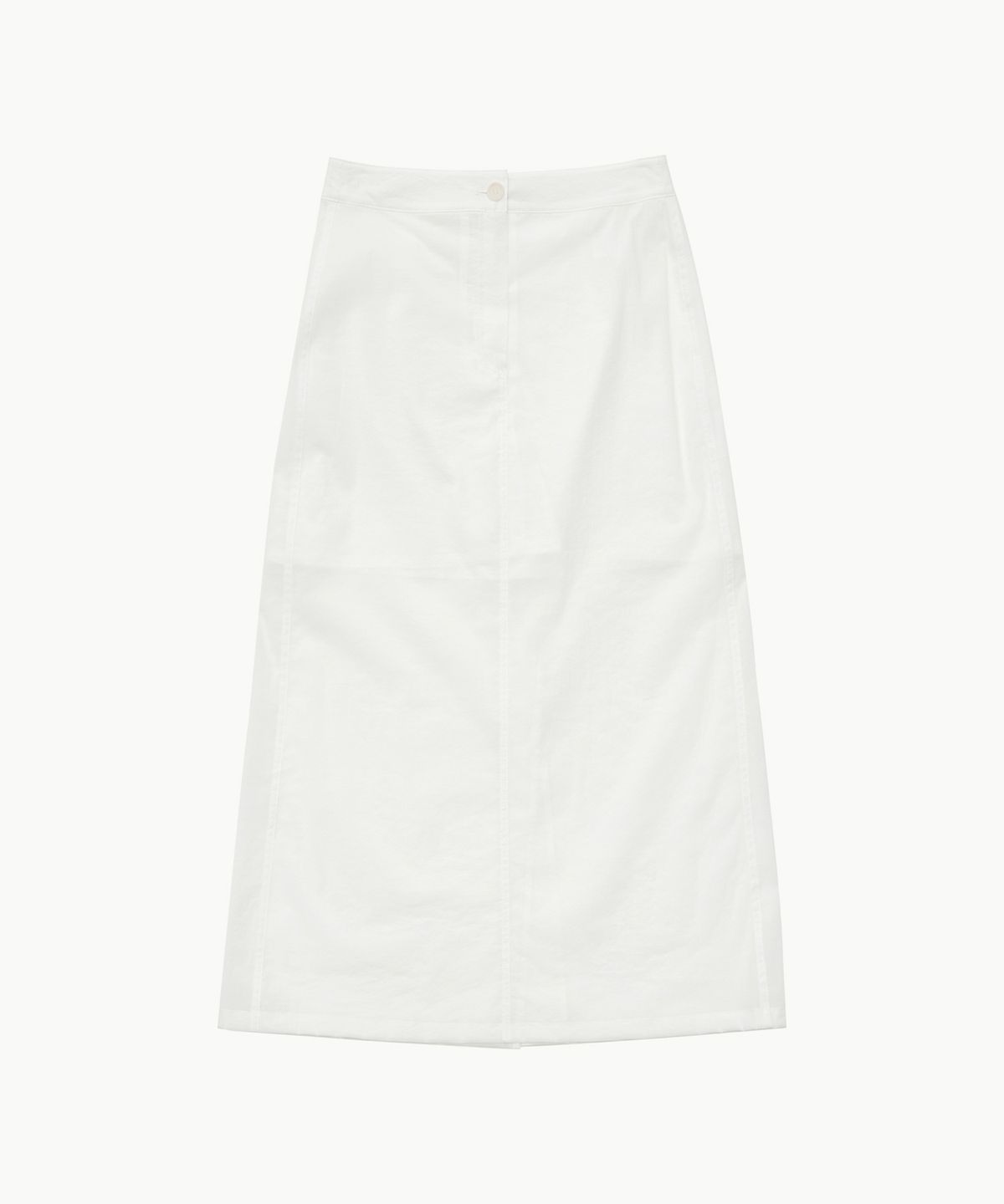 아모멘토(AMOMENTO) SHEER LONG SKIRT_WHITE