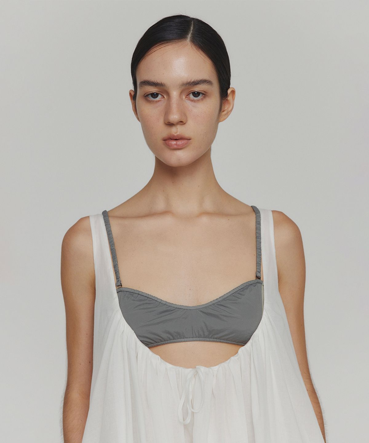 아모멘토(AMOMENTO) COLOR BLOCK BRA TOP_MIX