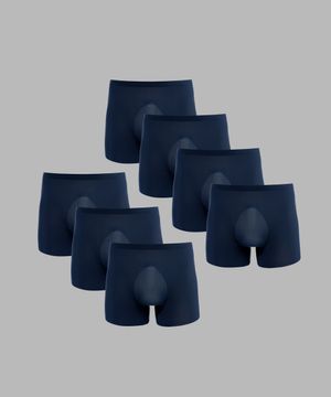 [7PACK] 1507 베이직 심리스 드로즈 - 위클리 팩(네이비)