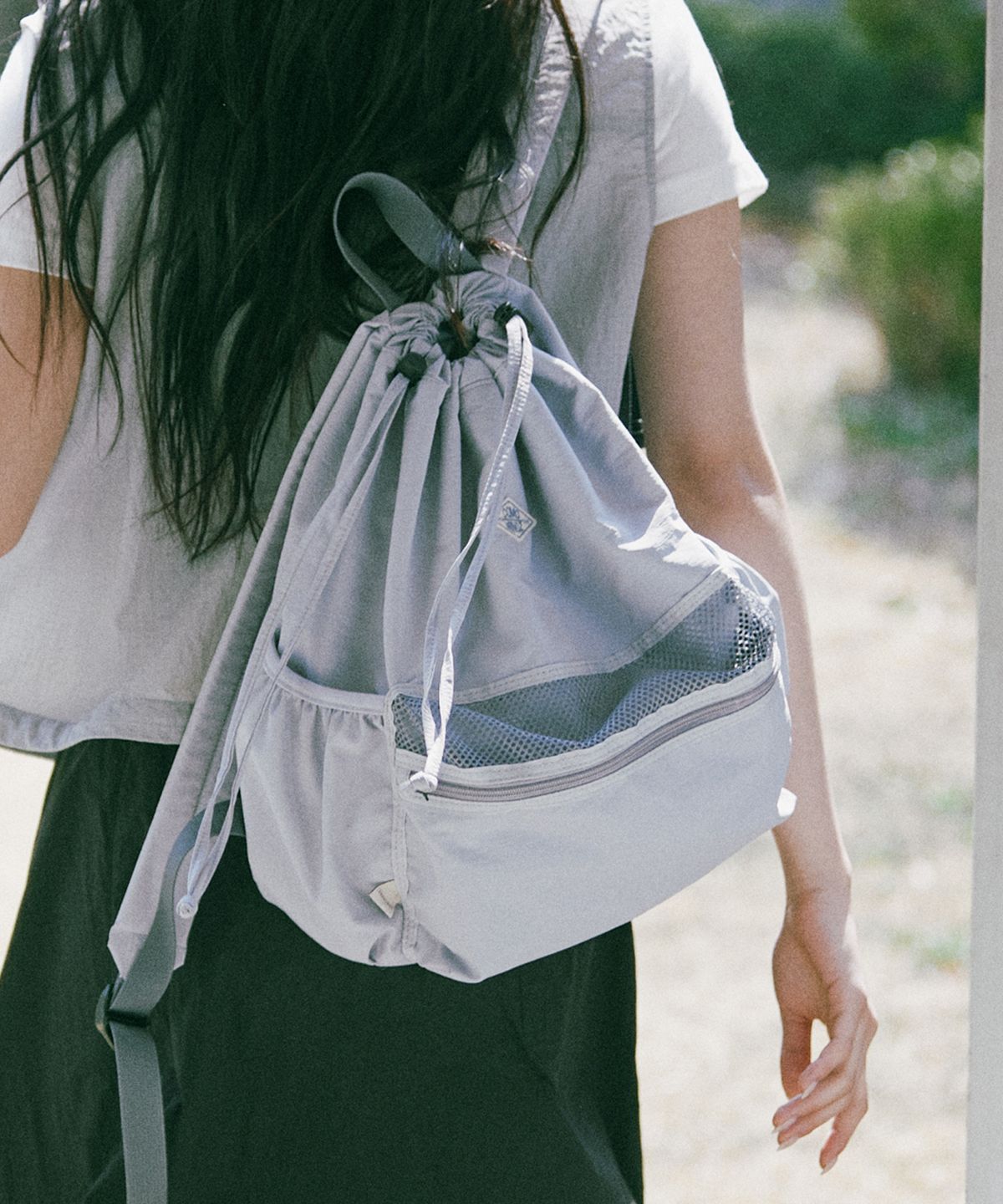 꼬모니노즈(COMONINOZ) [CN]POCKET NYL BACKPACK [3 COLOR]