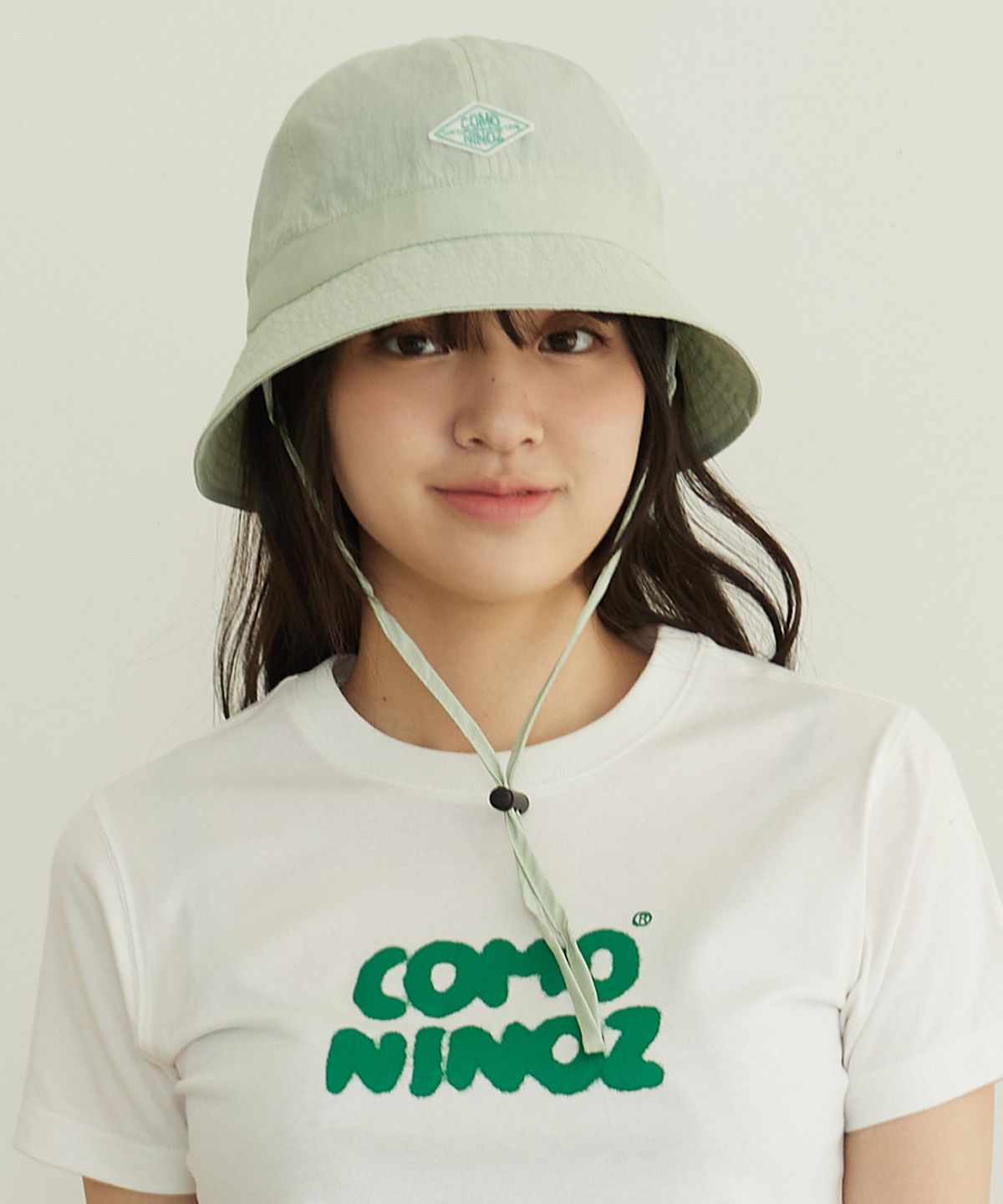 꼬모니노즈(COMONINOZ) [CN]24SS BUCKET HAT [3 COLOR]