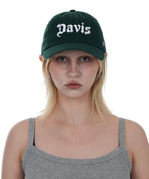 BALLPARK CAP TAD DAVIS LOGO - DARK GREEN