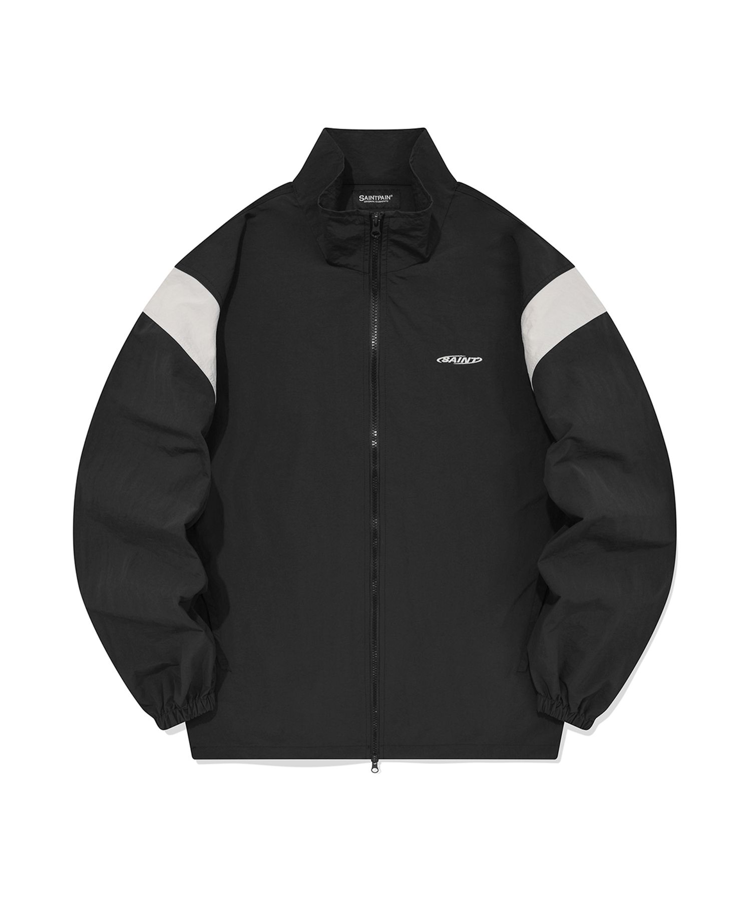 ★SAINTPAIN★送料込★韓国★人気 SP NYLON CIRCLE TRACK JACKET MUSINSA | SAINTPAIN SP Nylon Circle Track Jacket - Black