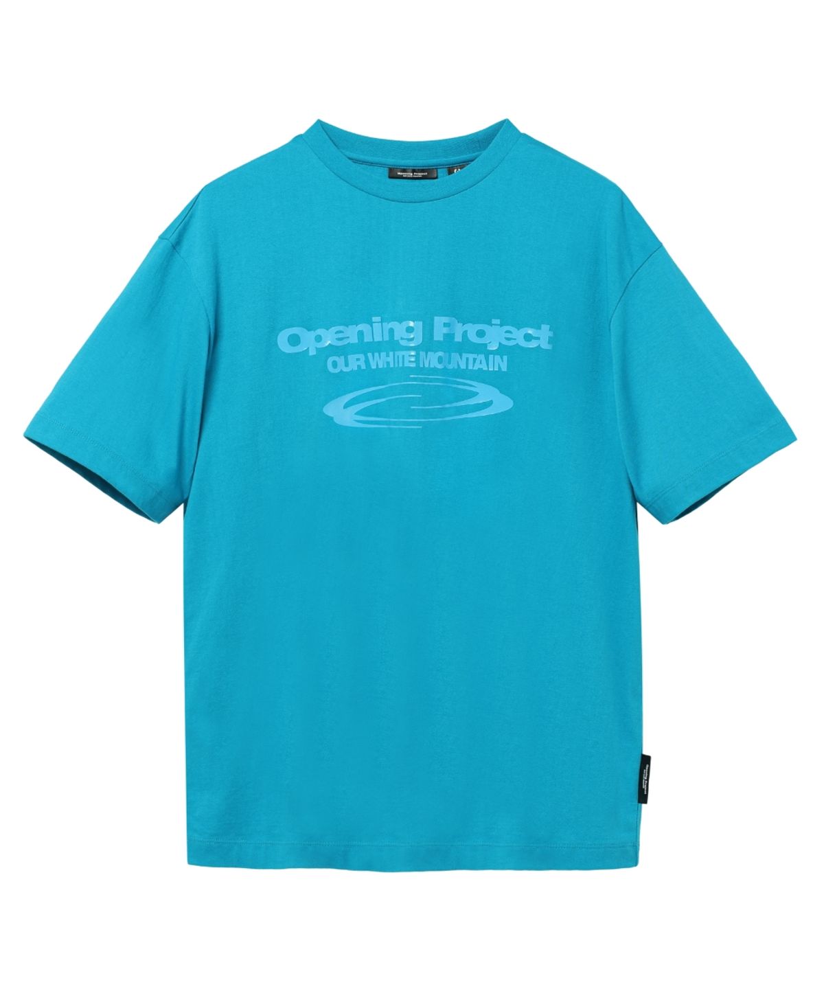 오프닝프로젝트(OPENING PROJECT) Identity T Shirt - Aqua