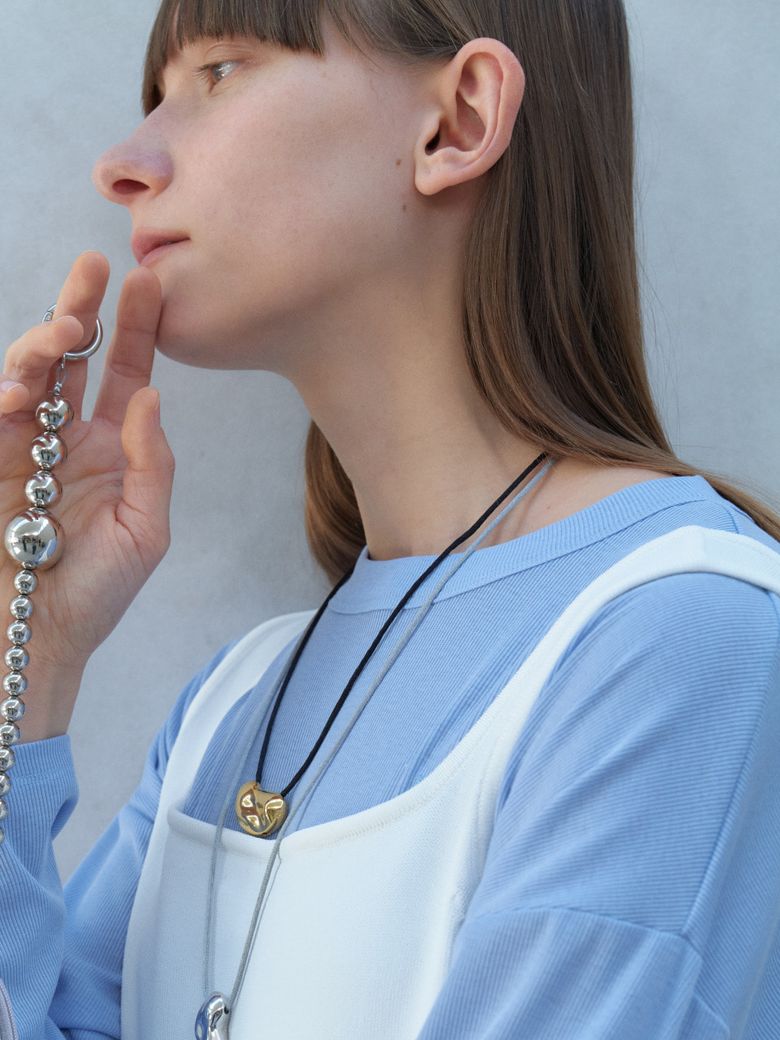 Pebble Necklace_Gold
