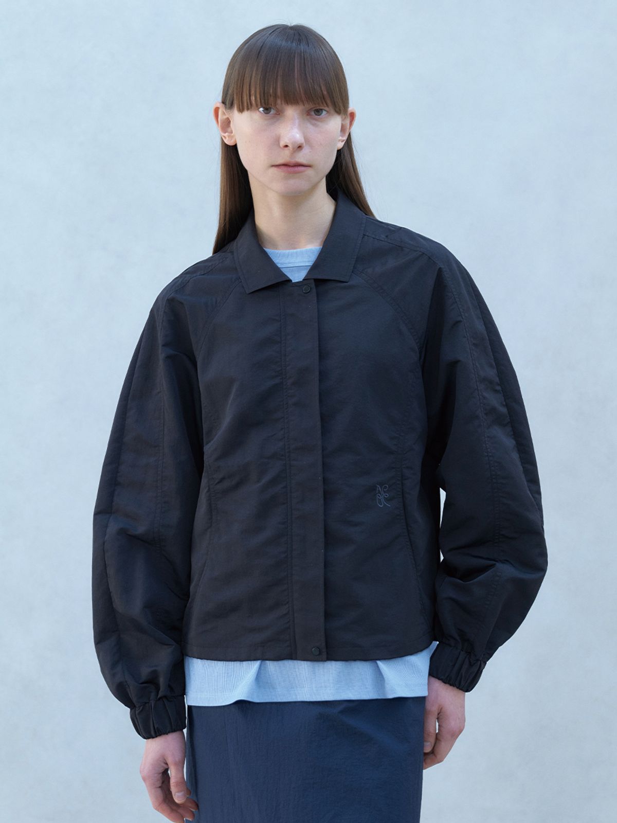 아코크(ACOC) Twilight Nylon Blouson_Black