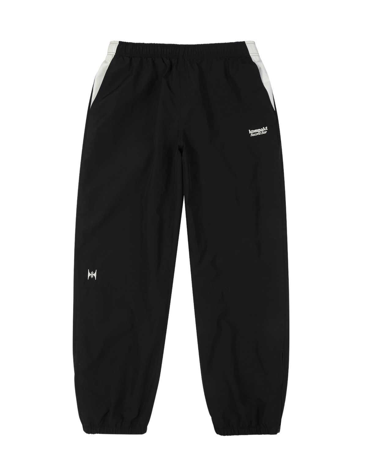 콤팩트 레코드 바(KOMPAKT RECORD BAR) KRB Basic Logo Nylon Pants - Black