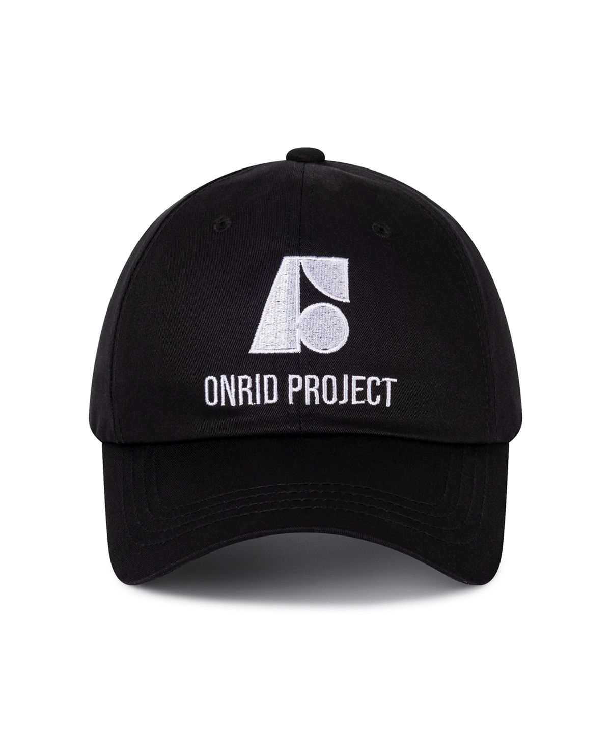 온리드프로젝트(ONRIDPROJECT) 에센셜 심볼 볼캡 - 블랙