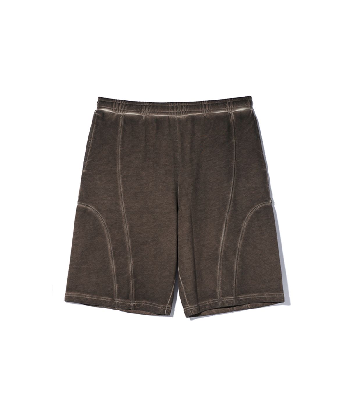 크리틱(CRITIC) WORMHOLE WASHED SHORT PANTS BROWN