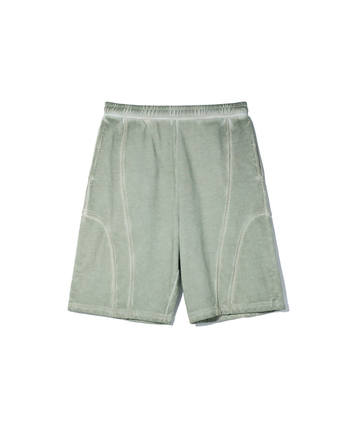 크리틱(CRITIC) WORMHOLE WASHED SHORT PANTS LIGHT KHAKI