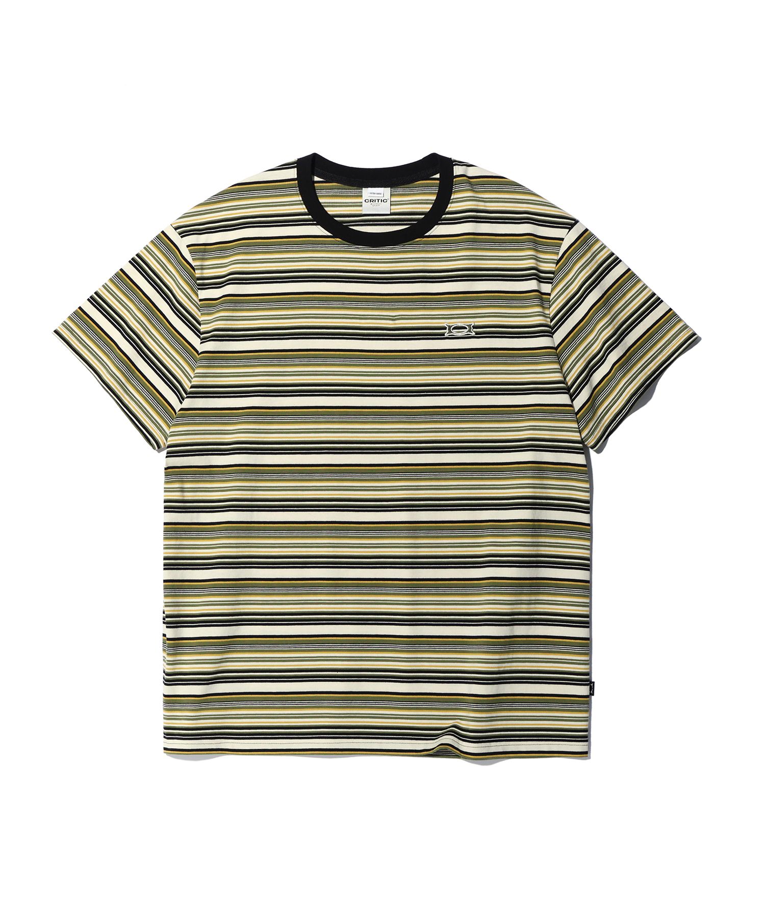 【CRITIC】 WORMHOLE LOGO T-SHIRTS MUSINSA | CRITIC WORMHOLE LOGO STRIPE T-SHIRTS GREEN