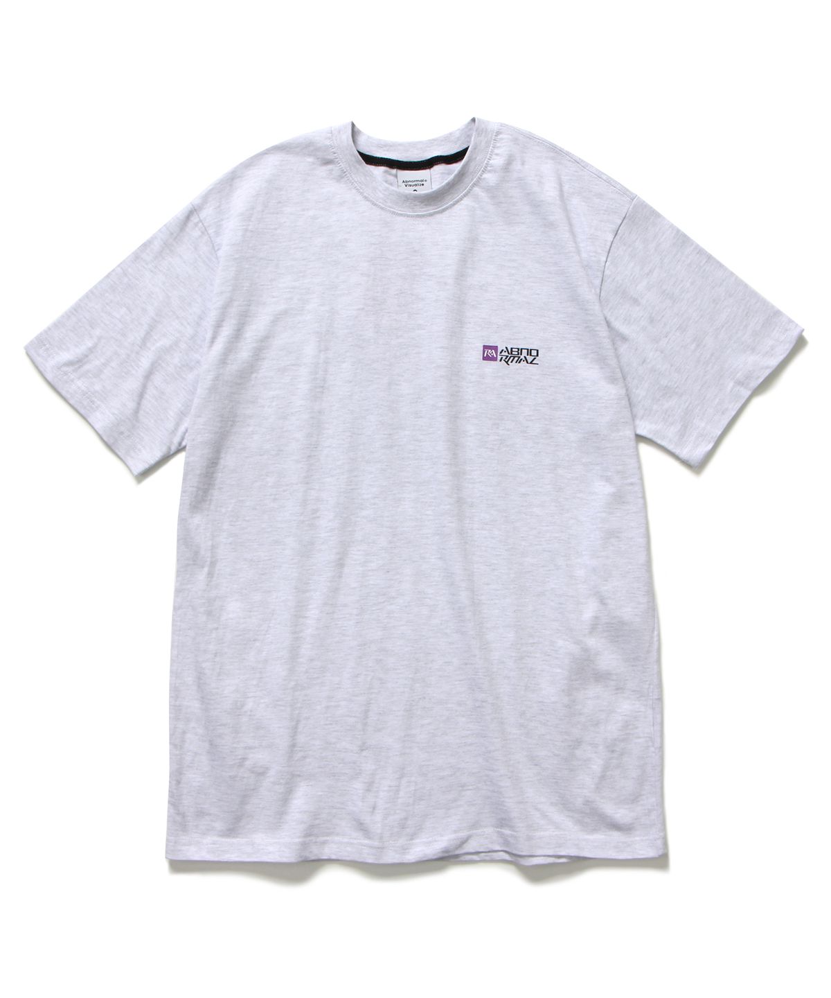 앱놀머씽(ABNORMALTHING) 심볼릭 미니 오버핏 티셔츠 라이트 그레이 (SYMBOLIC MINI T-SHIRT LIGHT GREY)