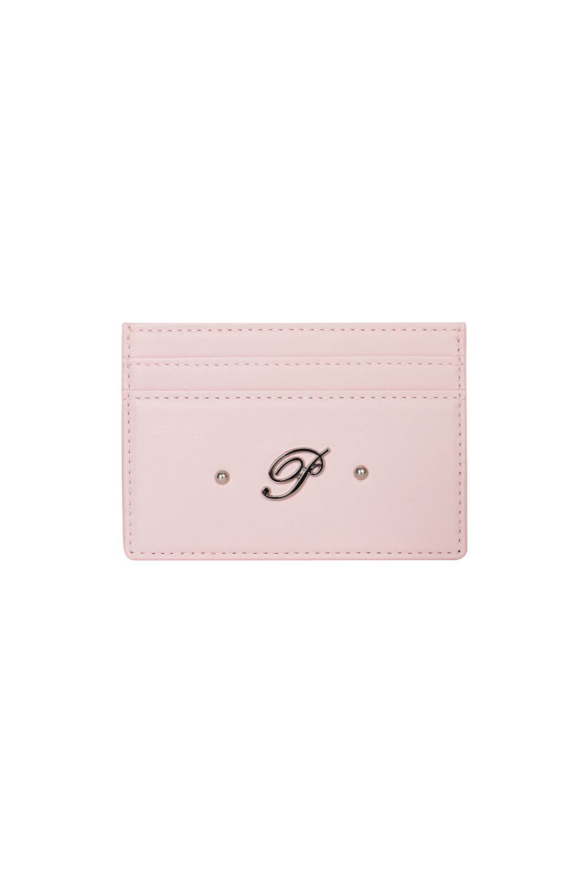 페인오어플레져(PAINORPLEASURE) SIGNATURE CARD WALLET pink