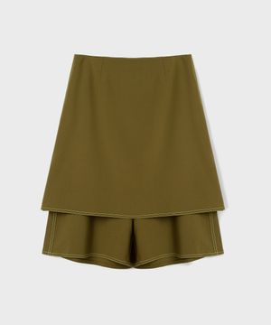 (W) 판타 스커트 올리브 그린 PANTA SKIRT OLIVE GREEN