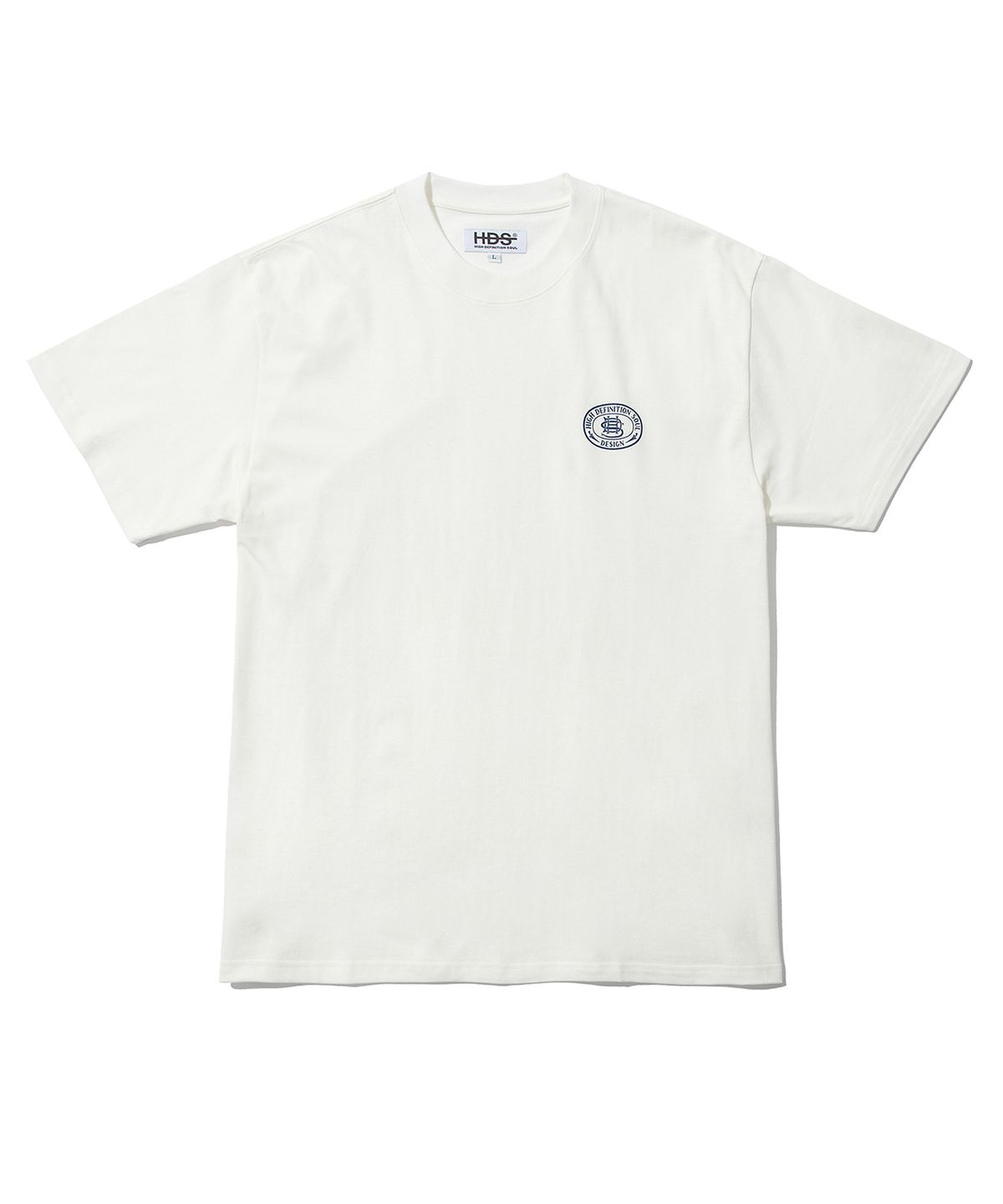 에이치디에스(HDS) MONOGRAM LOGO TEE - WHITE