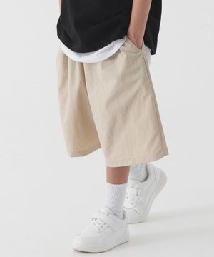 나일론 밴딩 버뮤다 팬츠 (베이지)