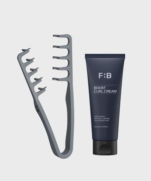 [세트 구성] 쉐도우 남자 스타일링 헤어  브러쉬+부스트 컬크림 세트