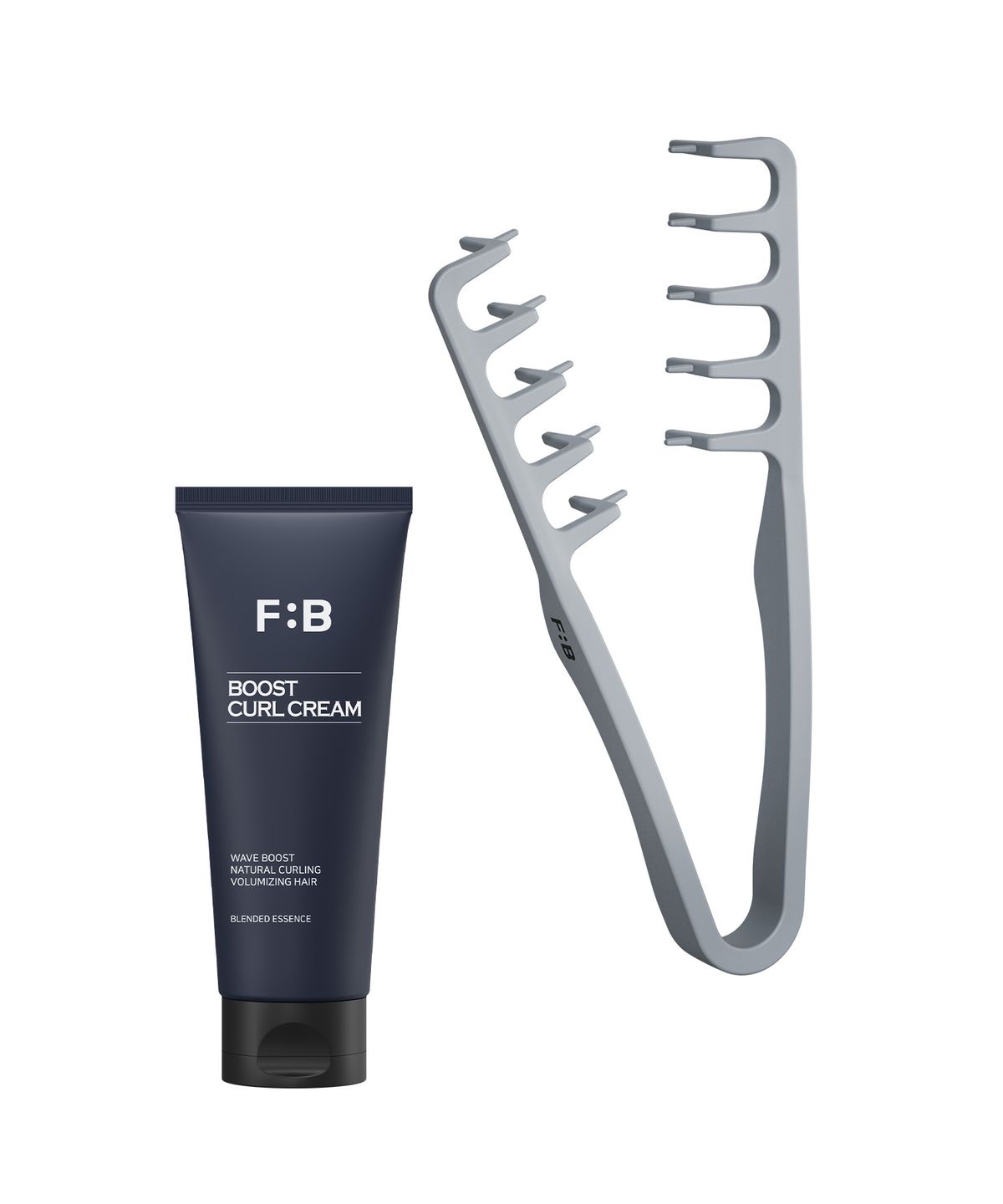 포뷰트(FOR BEAUT) SET 쉐도우 남자 스타일링 헤어  브러쉬+부스트 컬크림