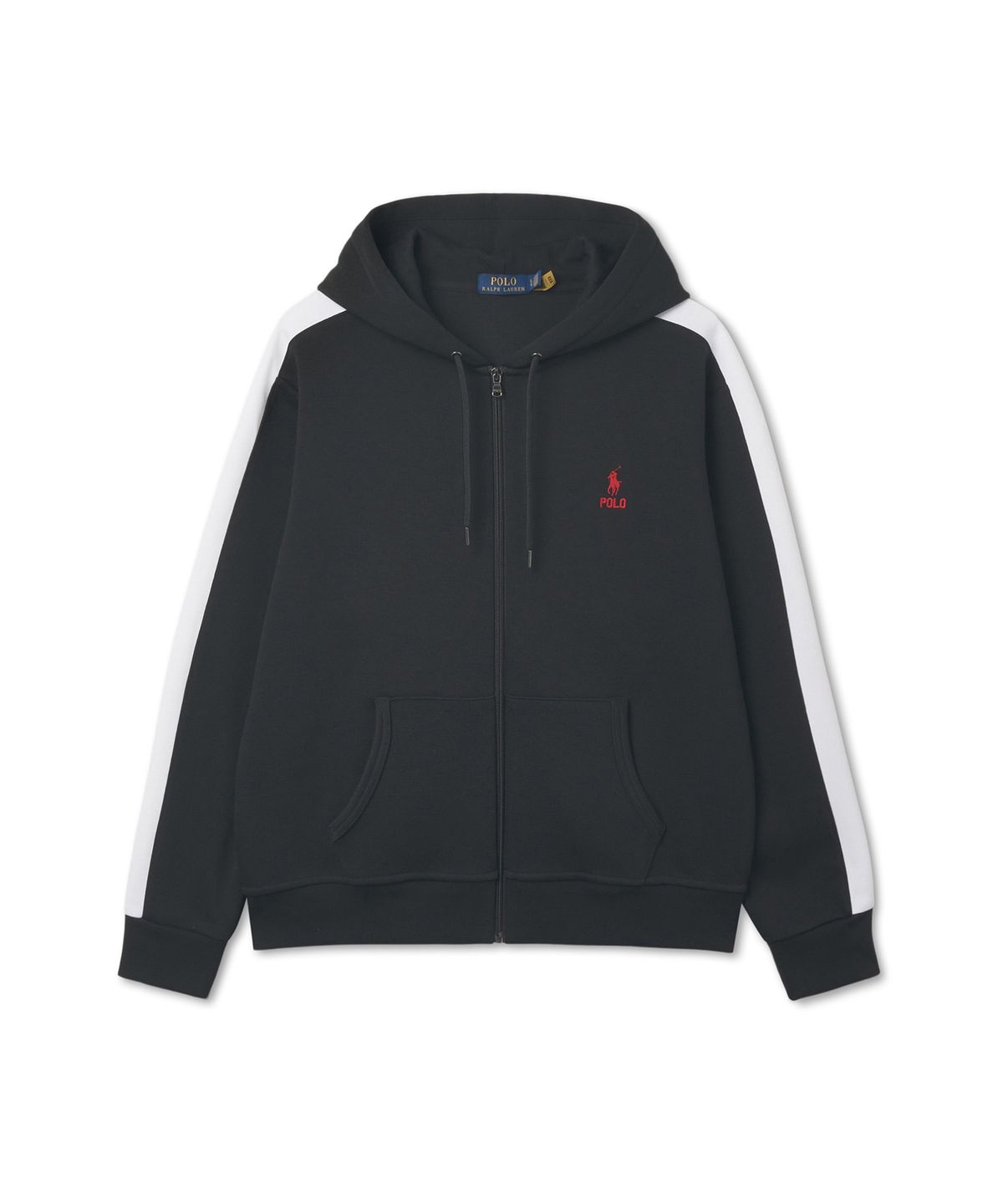폴로 랄프 로렌(POLO RALPH LAUREN) 롱슬리브 스웨트셔츠 후디 - 블랙